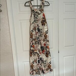 Floral Print Jumpsuit